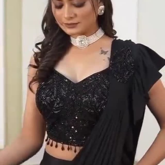 Black Saree