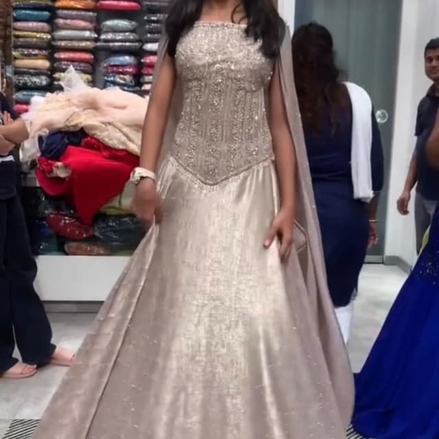 Champagne Gold Dress