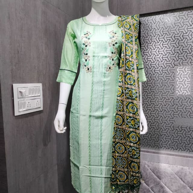 Light Green Salwar Suite