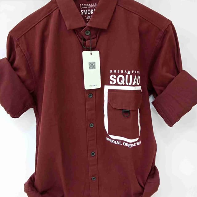 Maroon Shirt