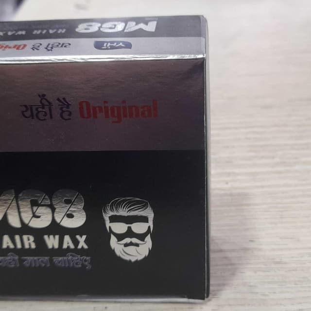 Black, Silver, Red Hair Wax