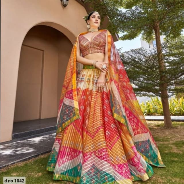 Multi Designer lehenga