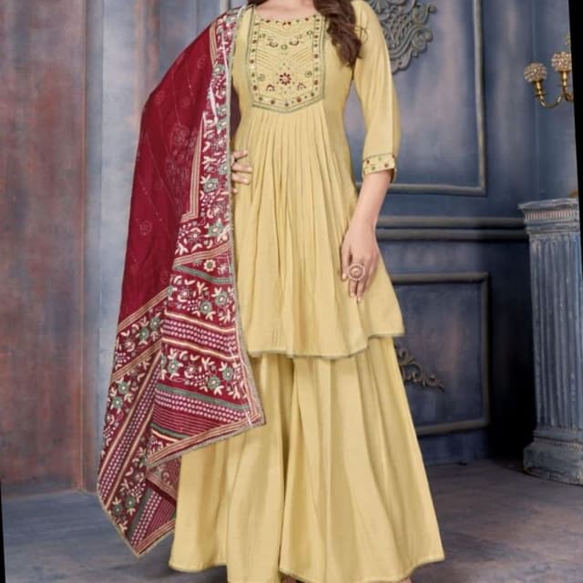 Sharara dress