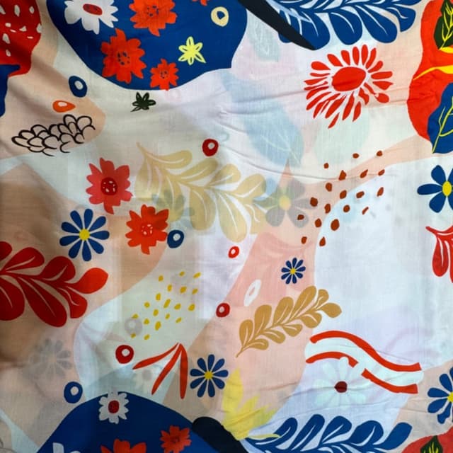 Pure musline digital print for summer