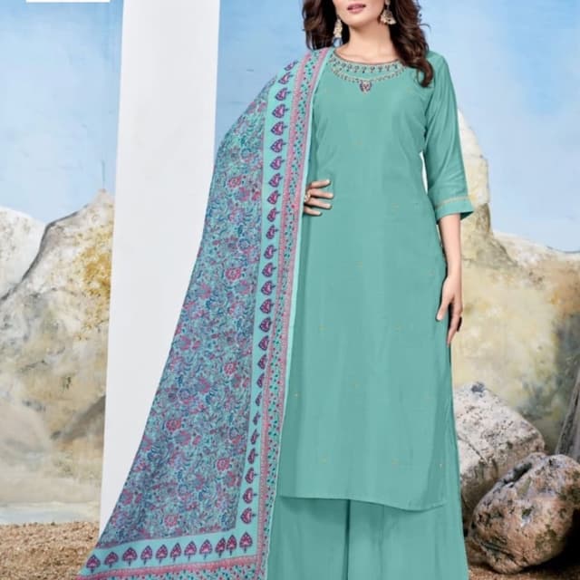 Light Green Salwar Suite