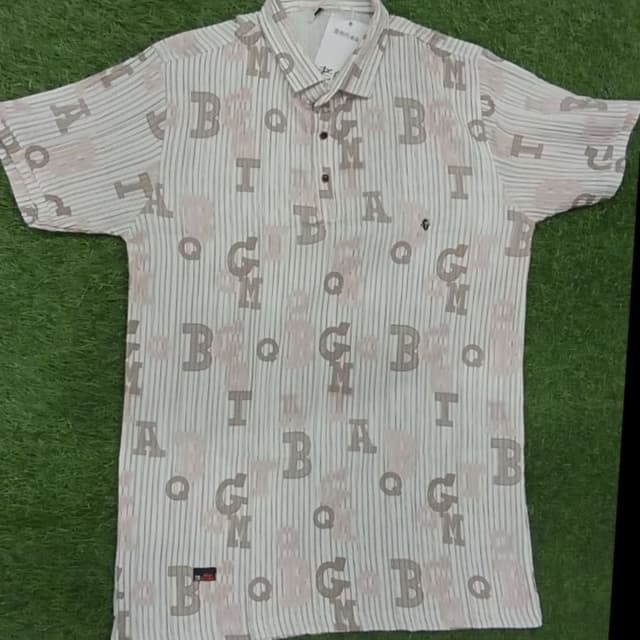 Dark Gray print Shirt