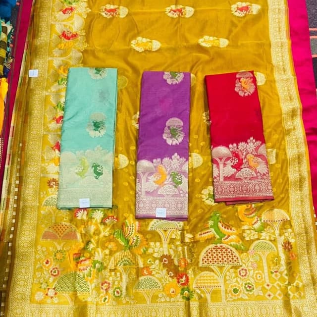 Oranganza Banarsi Saree
