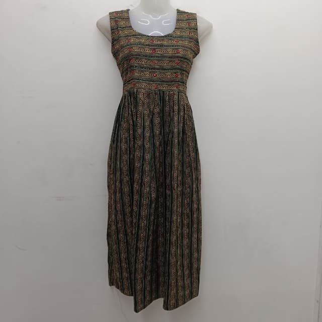 Black, brown, and red Dress