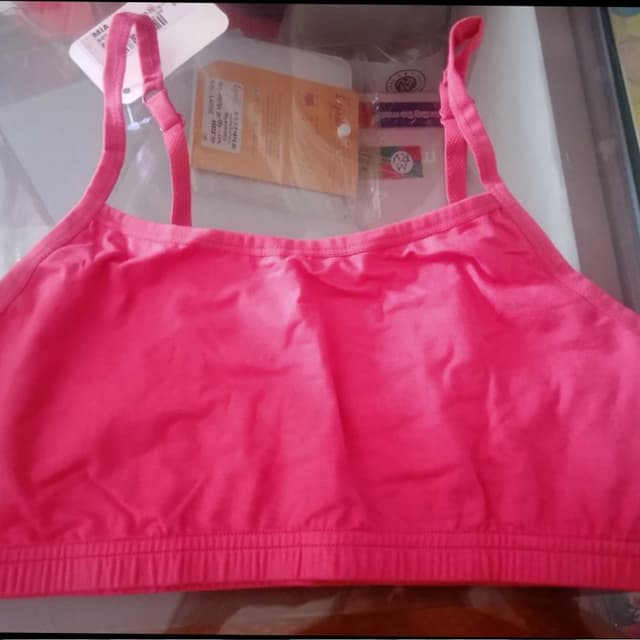 Bright Pink Sports Bra