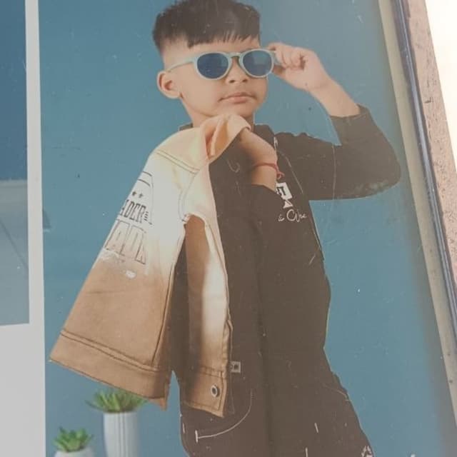 Beige and Black Jacket, Sweatshirt