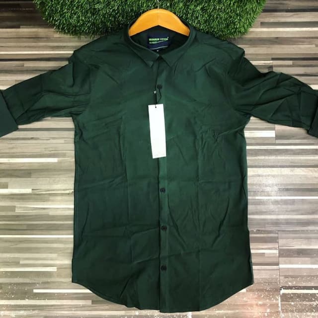 Dark Green Shirt