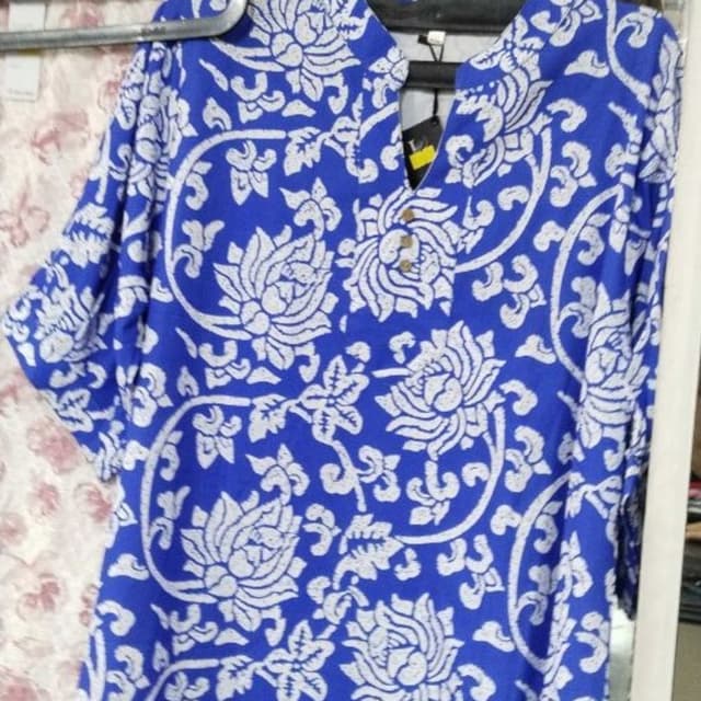 Blue and White Kurti