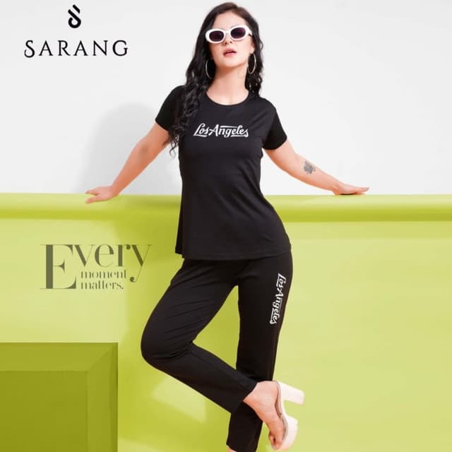 Black and White Loungewear Set