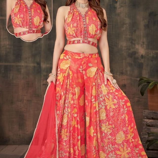 Red Lehenga