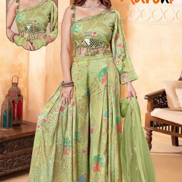 Light Green Lehenga