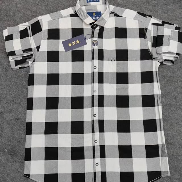 Black and White Shirt