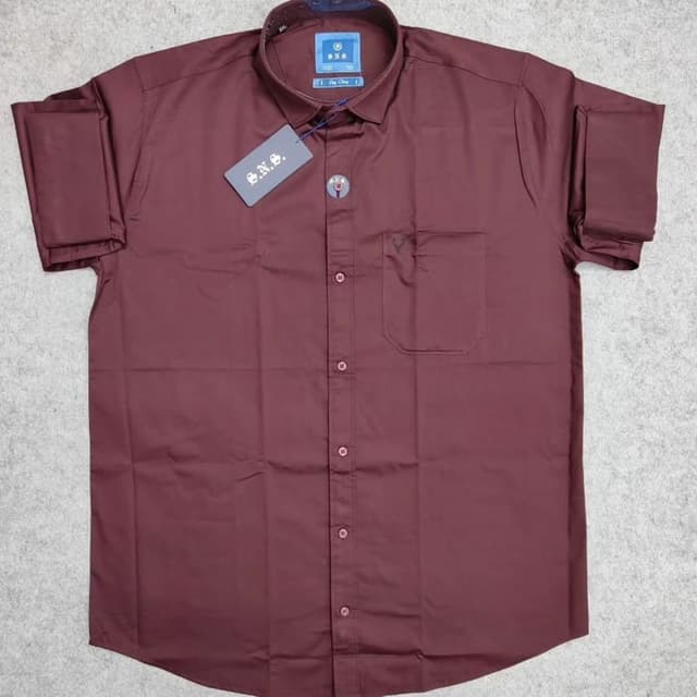 Burgundy Shirt