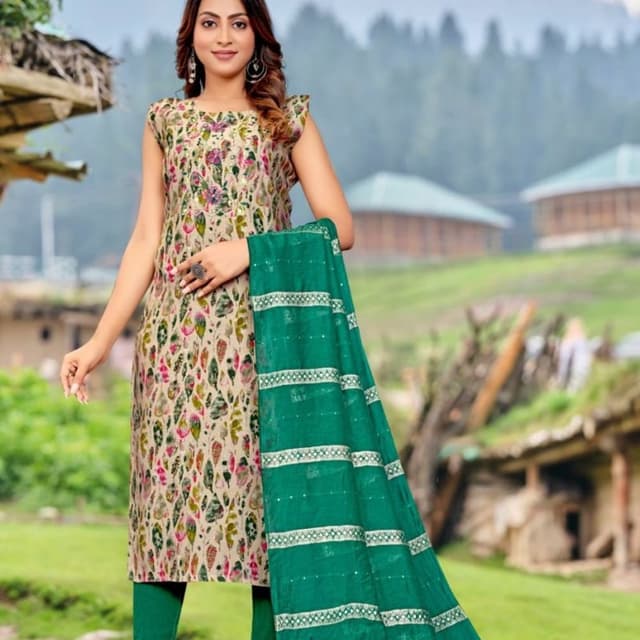 Light Green Salwar Suite