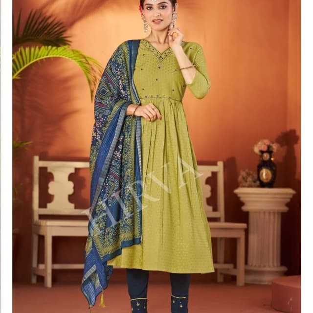 Light Green Salwar Suite