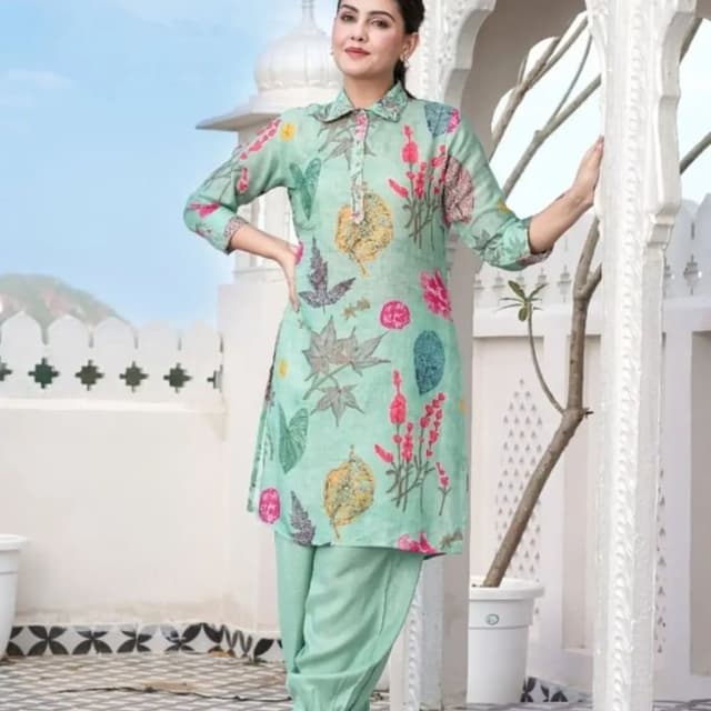 Light Green Salwar Suite