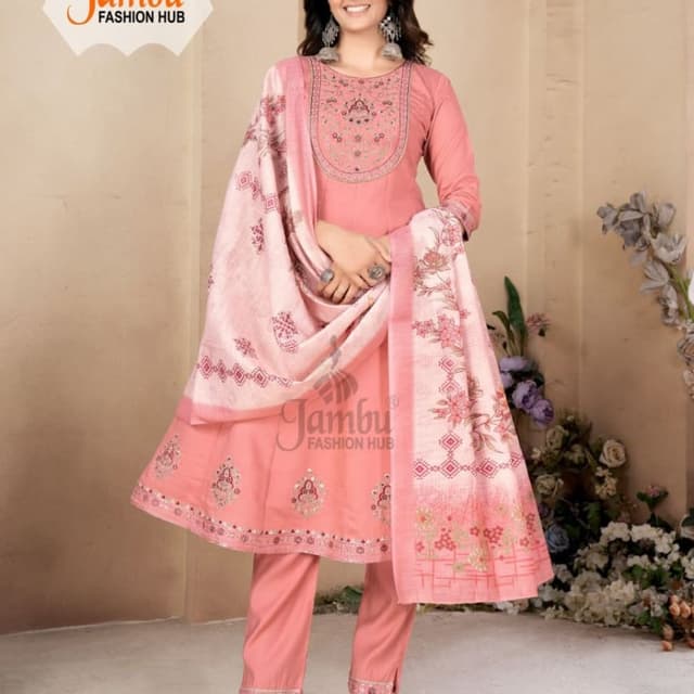 Magenta Salwar Suite