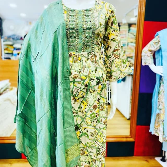 Light Green Salwar Suite