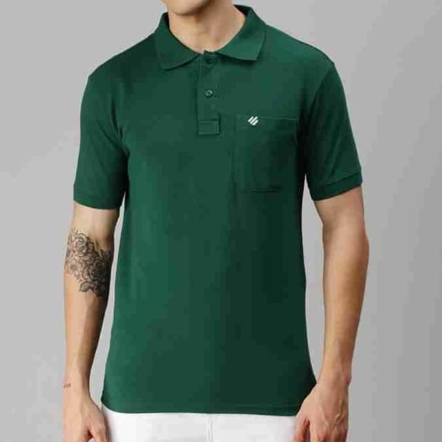 Maroon Dark Green Tshirt