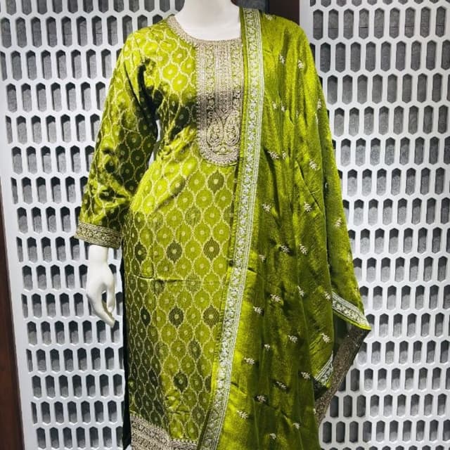 Light Green Salwar Suite