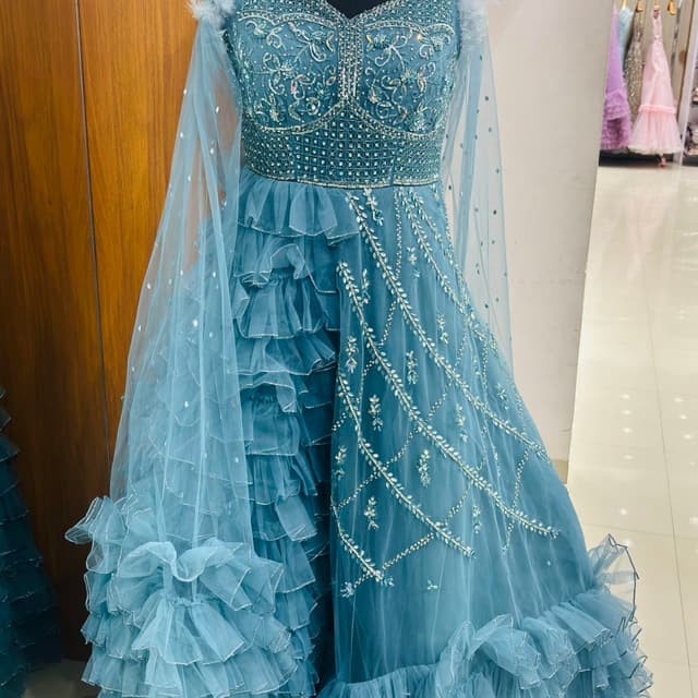 Light Blue Lehenga