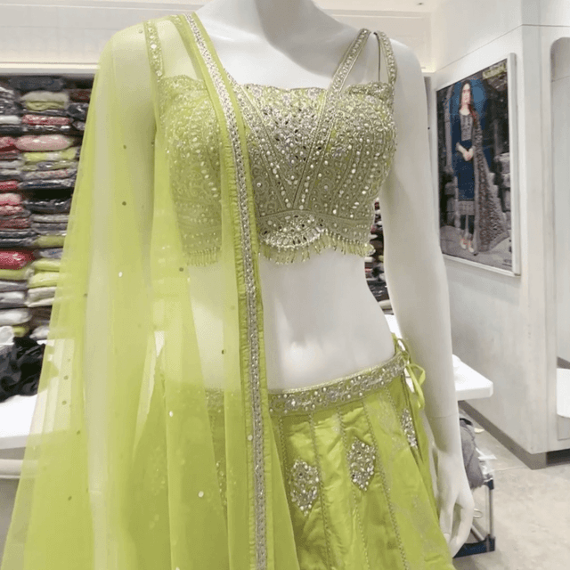 Light Green Lehenga