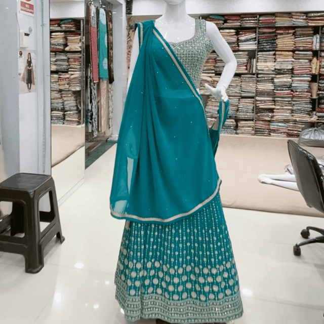 Light Green Salwar Suite