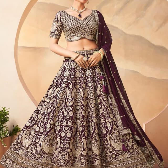 Gold Lehenga