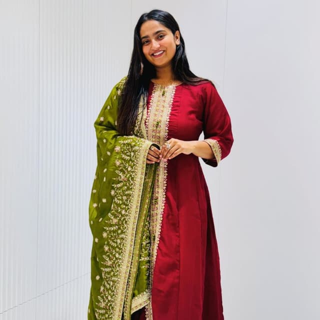Green Salwar Suite