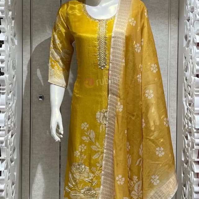 Yellow Salwar Suite