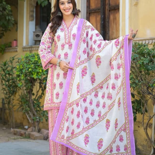 Pink Salwar Suite