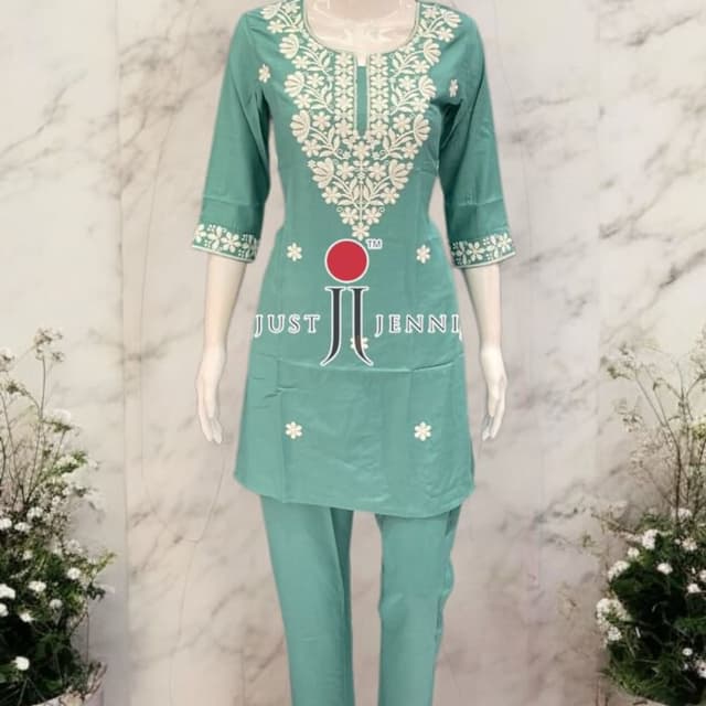 Green Salwar Suite