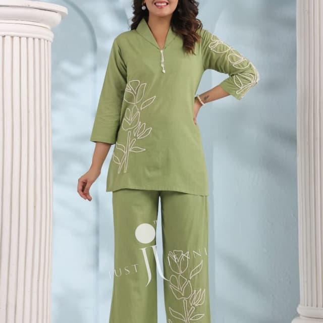 Green Salwar Suite