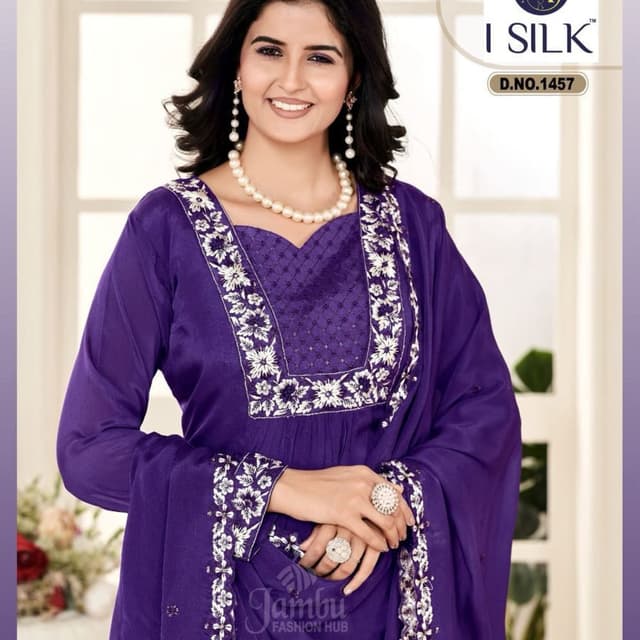 Purple Salwar Suite