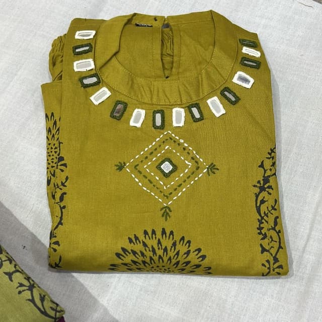 Yellow Kurta