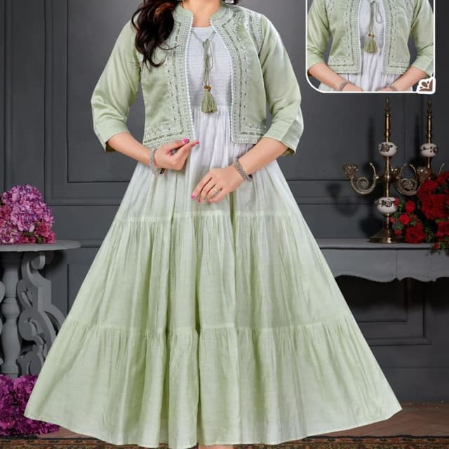 Green Salwar Suite