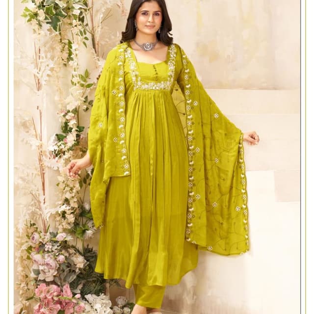 Yellow Salwar Suite