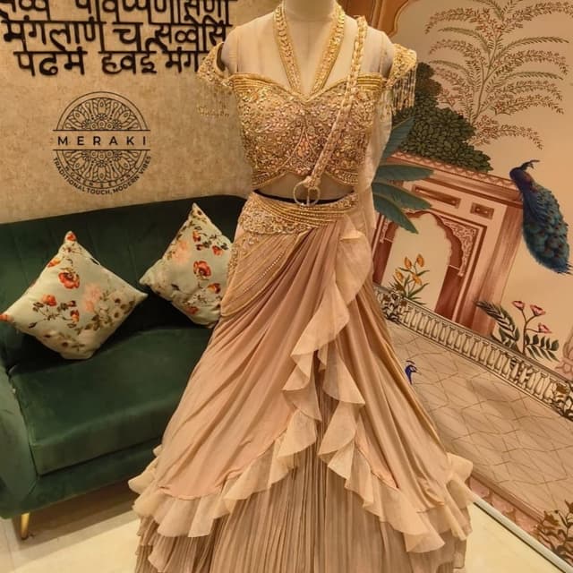 Gold Lehenga