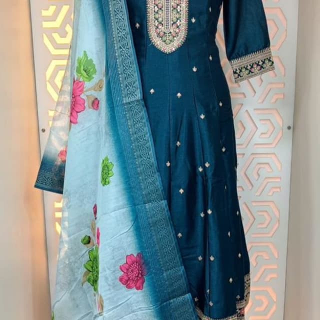 Blue Salwar Suite