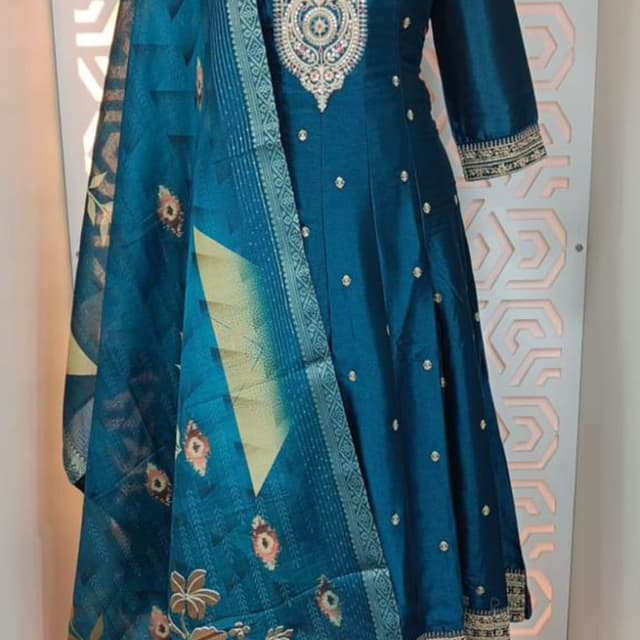 Blue Salwar Suite