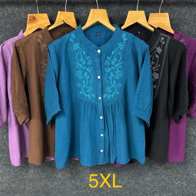 Various - Teal, Brown, Black, Purple Shirt