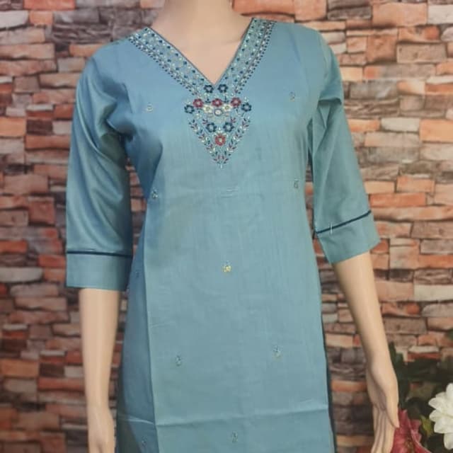 Blue Salwar Suite
