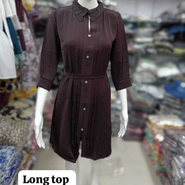 Dark Brown Long Top