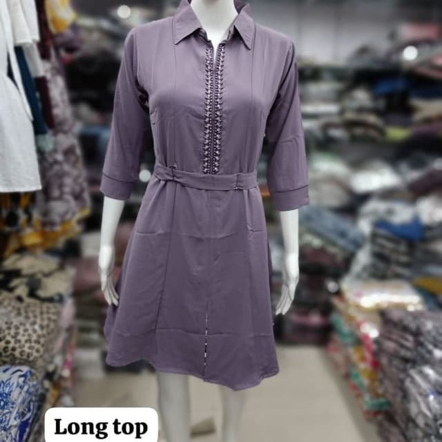 Purple Long top
