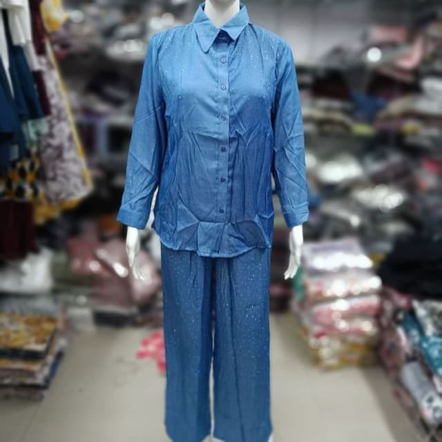 Blue Pajama Set