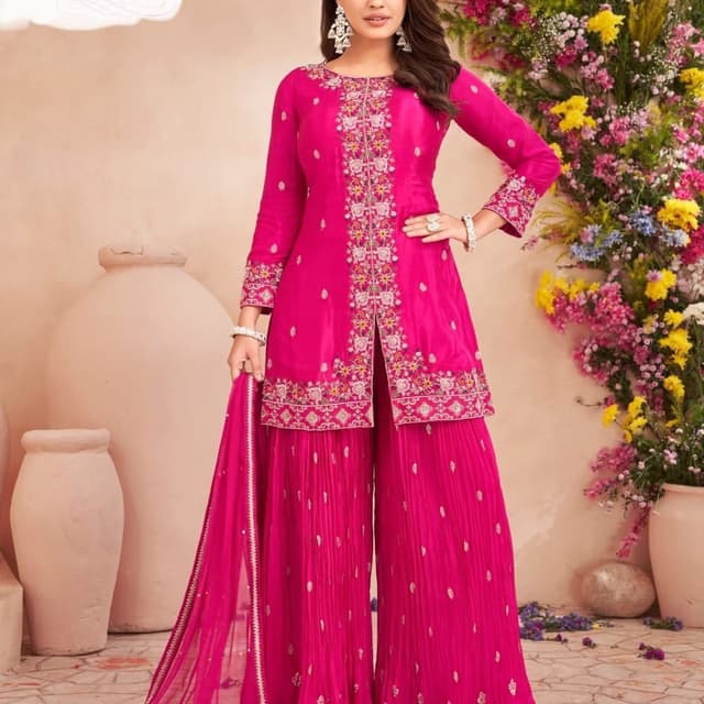 Pink Salwar Suite